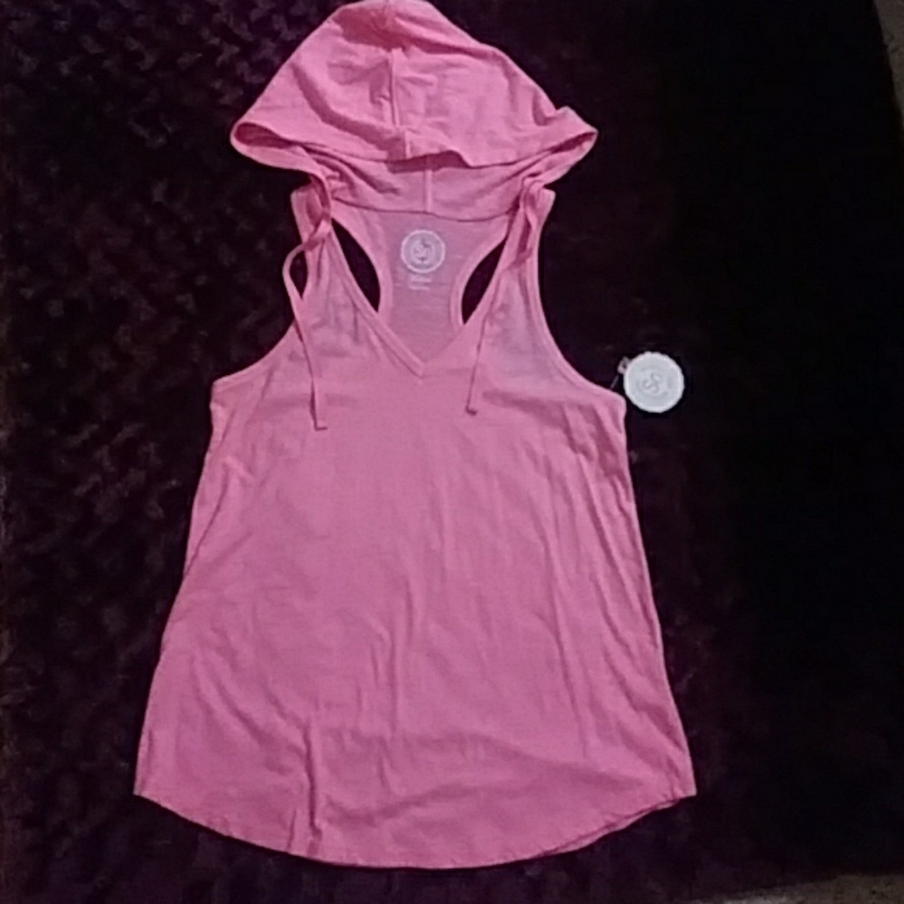 SO Kohls pink racerback hoodie